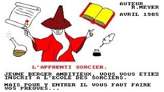 [Amstrad CPC] L'apprenti Sorcier - Longplay