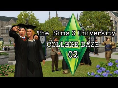 The Sims 3 University:College Daze-Episode-02 "Be a Thinker & Not a Stinker!"