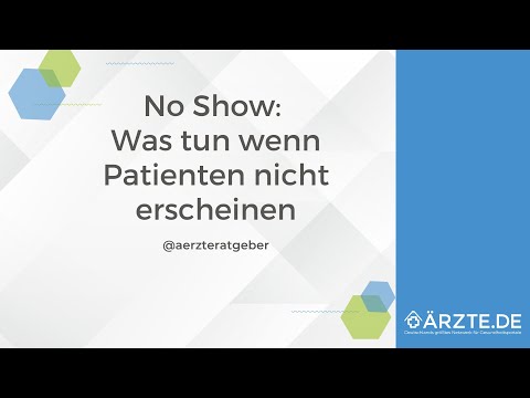 Was tun bei Nicht-Erscheinen von Patienten?