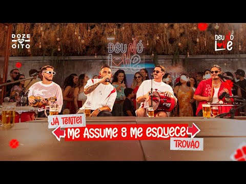 Grupo Doze por Oito - Já Tentei / Me Assume ou Me Esquece / Trovão  (Ao Vivo)