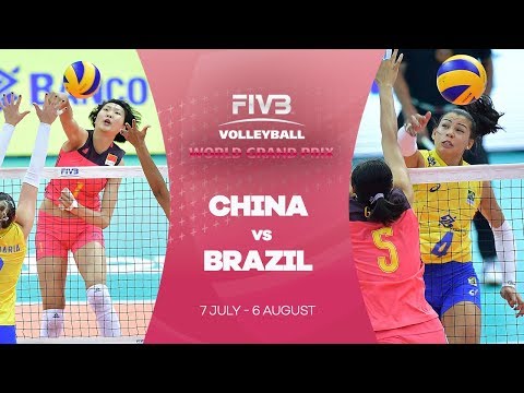 China v Brazil highlights - FIVB World Grand Prix