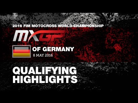 MXGP Qualifying Race Highlights  MXGP of Germany 2016 - motocross