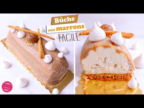 🎅 BUCHE aux MARRONS - RECETTE FACILE (Christophe Felder) ! 🎅