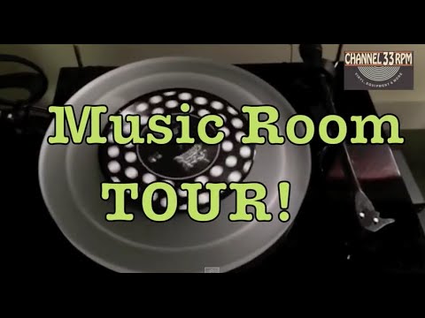 Intro to the Vinyl Community and Music Room Tour! (vinyl records, turntables)