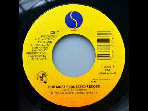 Ice T & Afrika Islam - Most Requested Record 7" edit