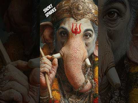 🤯 Why Ganesha broke his tusk? Stories of Mahabharat #facts #krishna