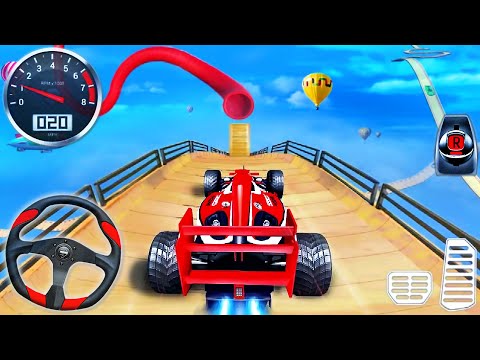 Formula Car Racing Stunts 3D - Impossible Car Mega Ramp Simulator 2021 - Android GamePlay