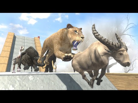 Who Can Survive? | Escape from Prehistoric Mammals - Animal Revolt Battle Simulator