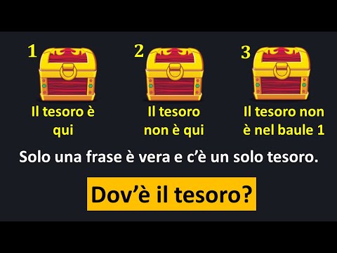 Logic Quiz - Where is the treasure?