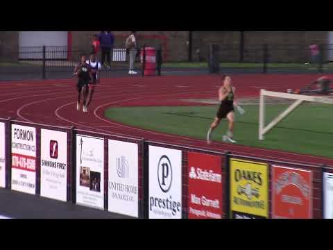 Paragould jr high track meet on 4 18 2022 boys mile relay