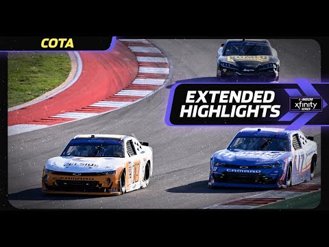 NASCAR エコパーク オートモーティブGP at COTA Xfinityシリーズのハイライト動画