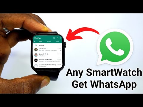 How to Get WhatsApp In Any SmartWatch | Smartwatch Whatsapp