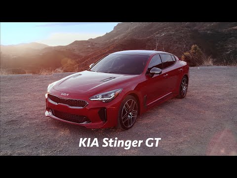 KIA Stinger GT 2022  - FIRST look in 4K | Driving & Release Date