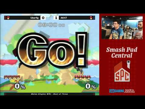 SPC 170 Melee WR2 Uberfig (Marth) vs. AK47 (Falcon)