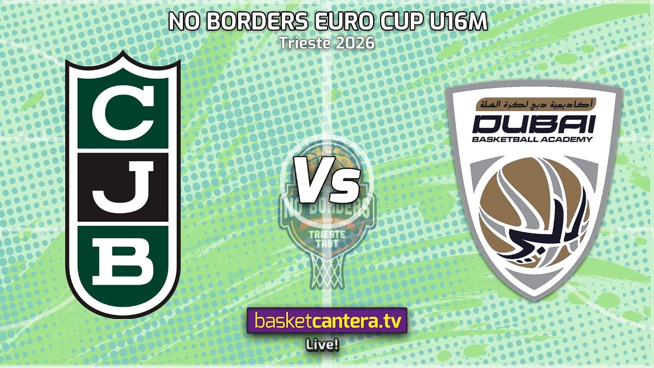 #Live JOVENTUT BADALONA vs DUBAI BASKETBALL.- Basket Tournament NO BORDERS Trieste (Italia) 2026