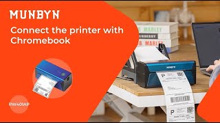 Connect the printer with Chromebook 
