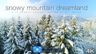 Snowy Mountain Dreamland 4K UHD Drone Film + Spa M