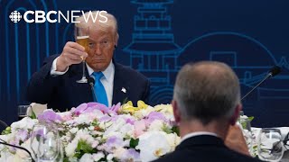 Carney, Trump keep it civil at South Korea summit, but speak little