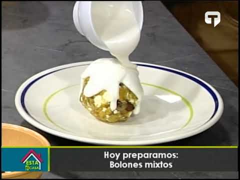 Hoy preparamos Bolones mixtos