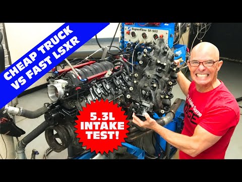 FAST LSXR INTAKE-IS IT WORTH $1000? HOW MUCH HP DOES IT ADD? LSXR VS CHEAP, JUNKYARD TRUCK INTAKE