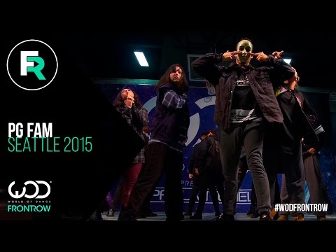 PG Fam | 1st Place Upper Division | FRONTROW | World of Dance Seattle 2015 | #WODSEA15