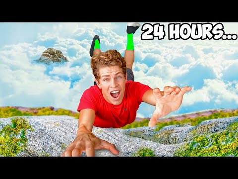 Surviving 24 Hours On Top Of A Mountain!