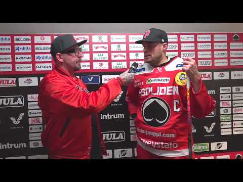 Jesse Joensuun haastattelu HPK-ottelun jälkeen