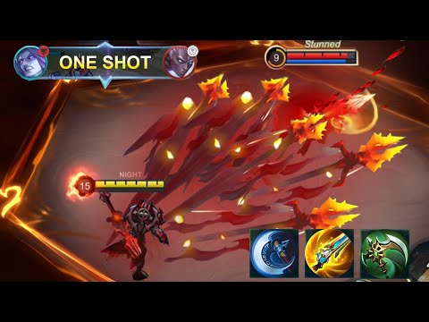 SOLO RANKED GLOBAL MOSKOV BEST 1 HIT BUILD 2025!! (100% BROKEN) - MLBB