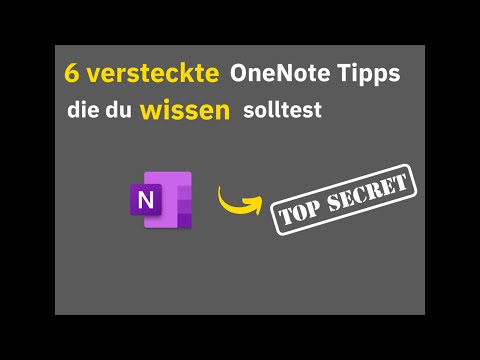 6 versteckte Funktionen in OneNote die dir in der täglichen Arbeit helfen werden
