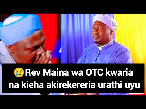 😢Urathi wa kumakania wa Prophet Maina wa OTC 