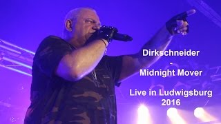 Udo Dirkschneider - Midnight Mover (Accept Song Live)