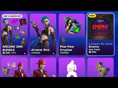 Fortnite Enemy Jamtrack (League Of Legends: Arcane) (Imagine Dragons X Jid)