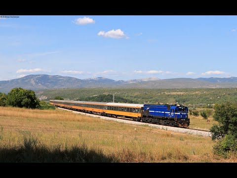 Mit dem Nachtzug von Split nach Kolin 04/05. September 2021