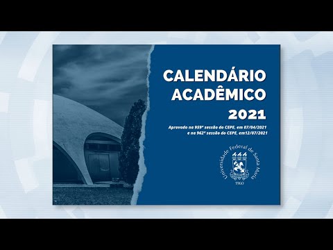 Vídeo: Calendário acadêmico UFSM: perguntas e respostas
