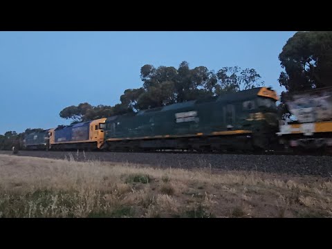 7740V PN up loaded grainy (G523 G519 G539, 45H), Dimboola to Portland, 2110, 7/1/26, Horsham VIC 