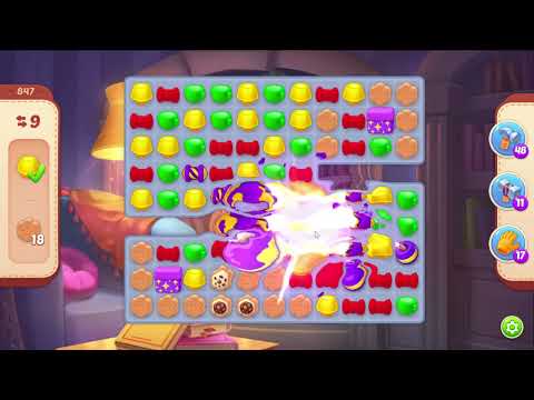 Homescapes 847 Level - 17 moves - NO BooSTERS