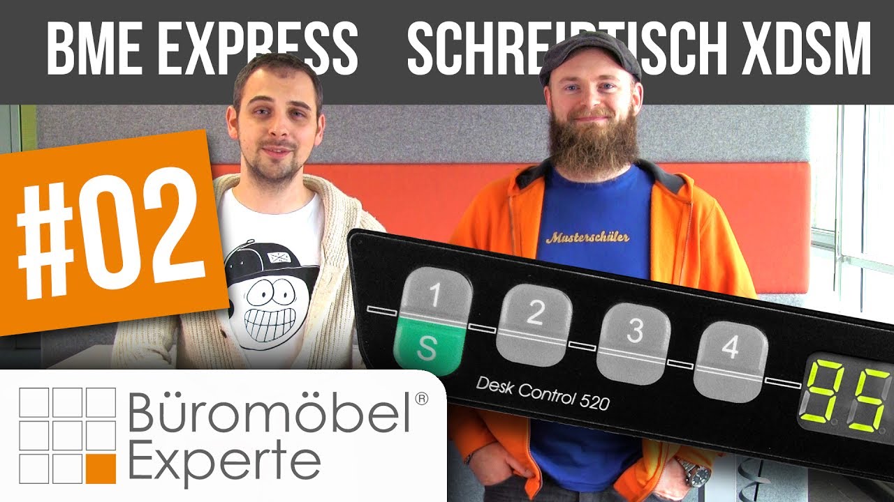 Video zum Höhenverstellbarer Schreibtisch XDSM