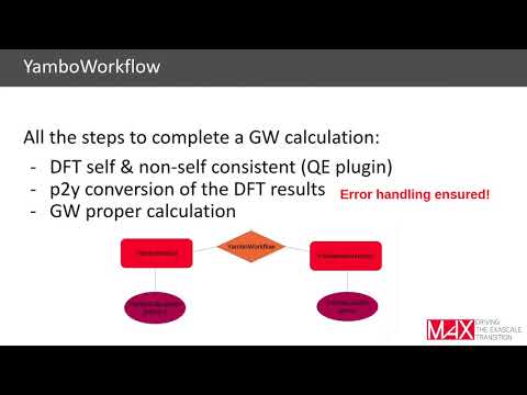 The Yambo-AiiDA plugin - Miki Bonacci