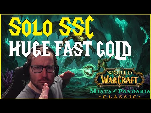 Full Solo SSC Clear for QUICK GOLD on Mop Pre Patch