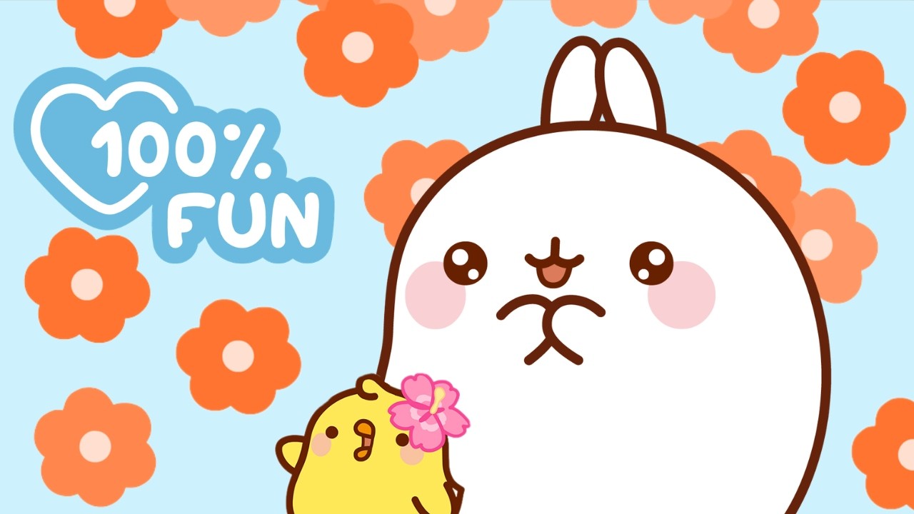 Welcome Spring with Molang! 🌷💛 The Sweetest Nature Moments