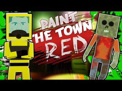 ZOMBIE OUTBREAK in Paint The Town Red?!