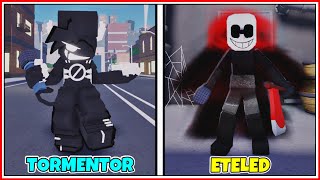 How to get &quot;TORMENTOR&quot; &amp; &quot;ETELED&quot; BADGES + MORPHS/SKINS in ANOTHER FRIDAY NIGHT FUNK RP! - ROBLOX