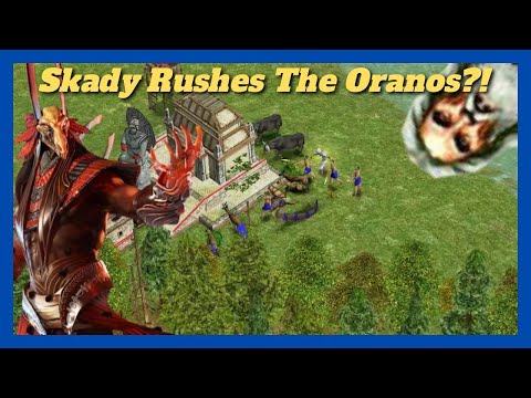 Skady Has NO CHILL | Skady (Set) vs Mor (Oranos) #aom #ageofempires