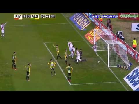 Gol de Lucas Martínez Quarta - River 1-0 Aldosivi - Primera División 2016/17 - Fecha 29