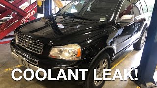 Thermostat housing replacement for Volvo XC90 3.2