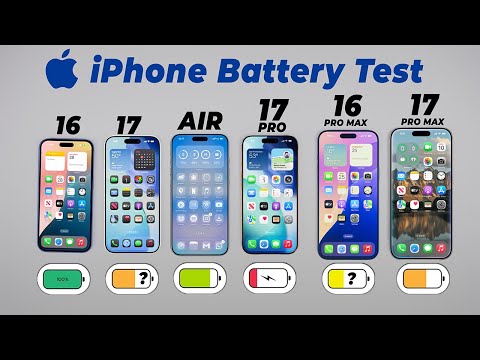 iPhone 17 Series Ultimate Battery Test! - vs iPhone 16 Series!