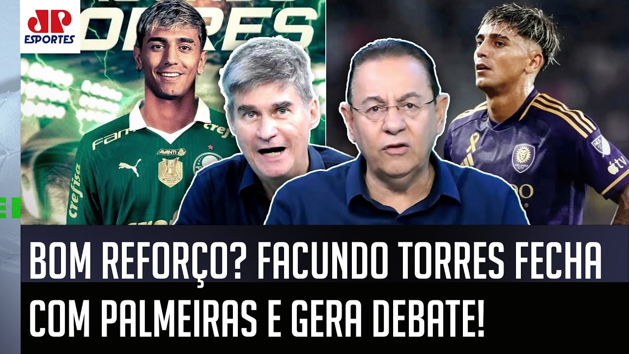 "Cara, EU VI o Facundo Torres JOGAR e POSSO DIZER que ele é..." NOVO REFORÇO do Palmeiras ANALISADO!