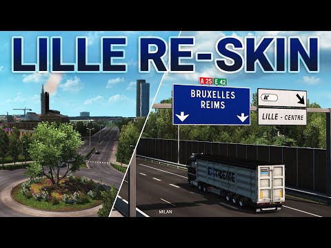 ETS2 1.38 Public Beta - Lille re-skin