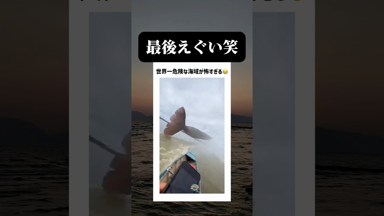こんな海怖すぎるやろ笑 #shorts #fyp