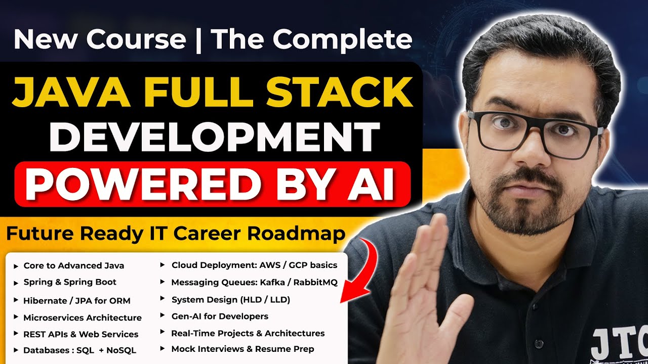 Java Full Stack with AI Course By JTC